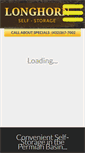 Mobile Screenshot of longhornselfstorage.com